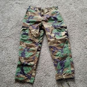 Thick Camo Cargo Pants